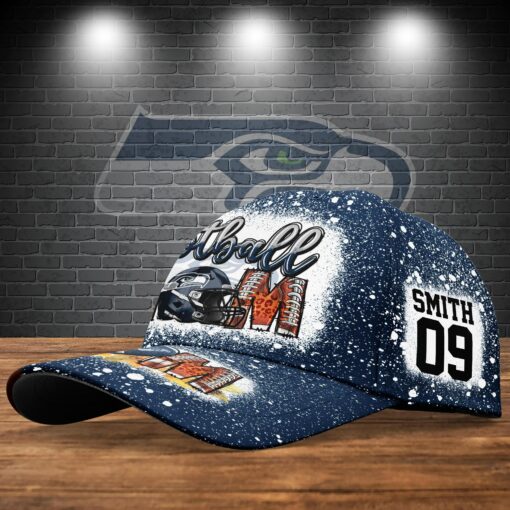 Seattle Seahawks Personalized Classic Cap BB800