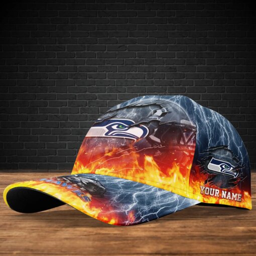 Seattle Seahawks Personalized Classic Cap BB830