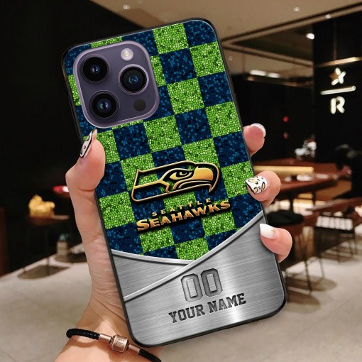 Seattle Seahawks Personalized Phone Case BGPC118