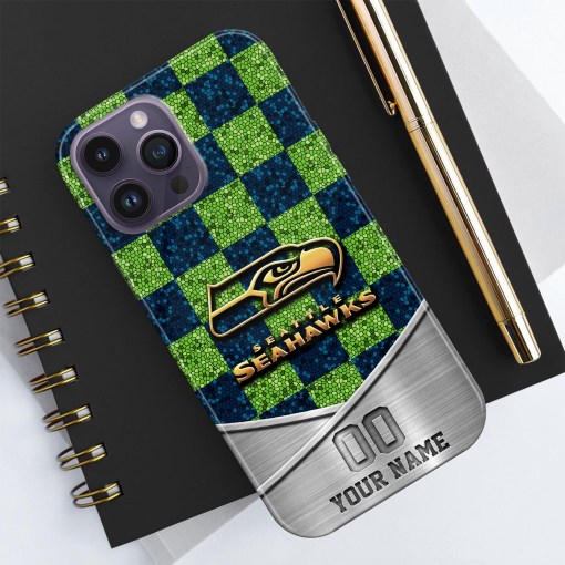 Seattle Seahawks Personalized Phone Case BGPC118