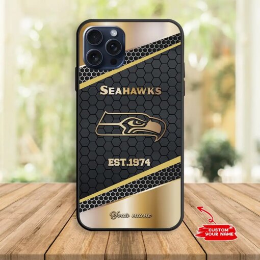 Seattle Seahawks Personalized Phone Case BGPC723