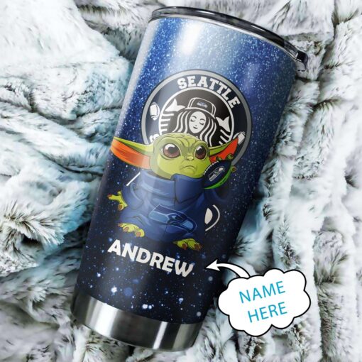 Seattle Seahawks Personalized Tumbler BG577