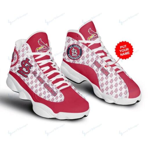 St. Louis Cardinals Pesonalized AJD13 Sneakers 987