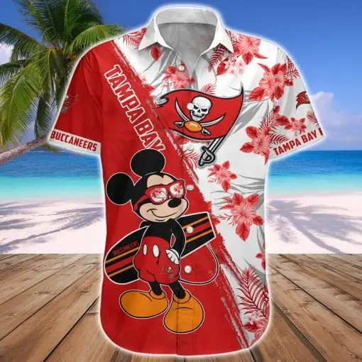 Tampa Bay Buccaneers Button Shirt BG801