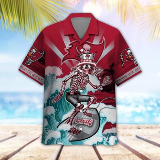 Tampa Bay Buccaneers Button Shirt BG845