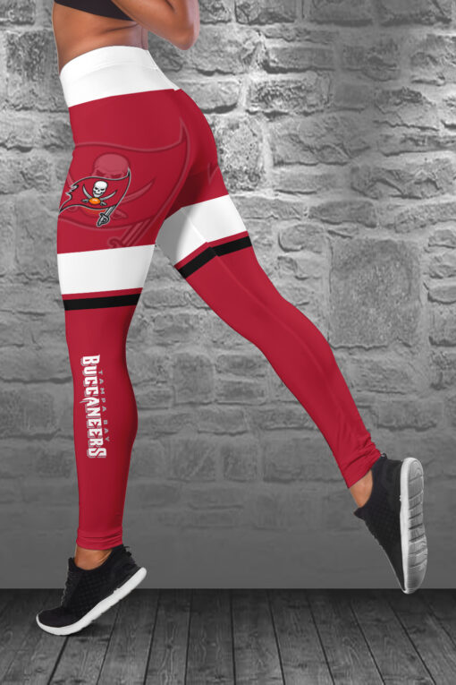 Tampa Bay Buccaneers Personalized Combo Croptop Hoodie And Leggings BGLG380+BG2CHD380