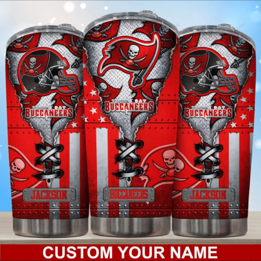 Tampa Bay Buccaneers Personalized Tumbler BG433