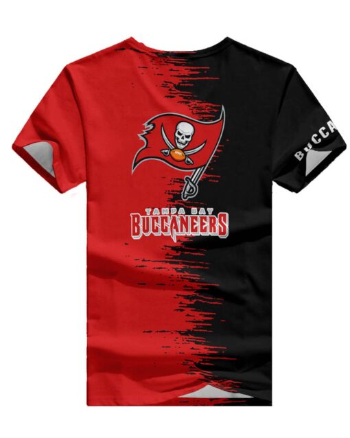 Tampa Bay Buccaneers V-neck Women T-shirt BG12