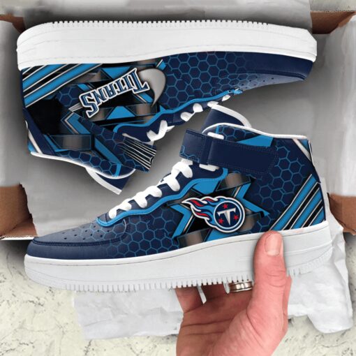 Tennessee Titans High AF1 Sneakers BG47