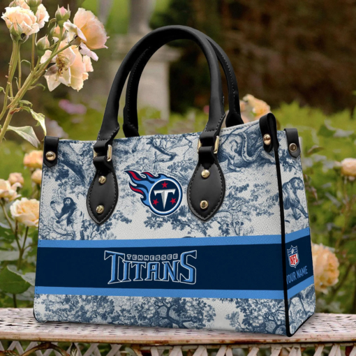 Tennessee Titans Personalized Leather Hand Bag BB307