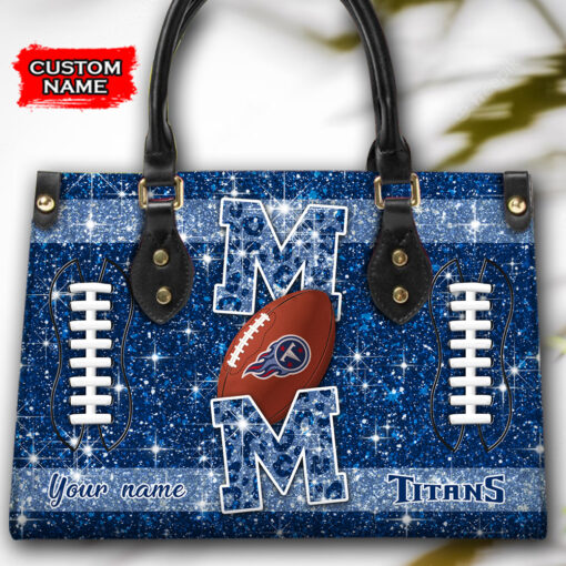 Tennessee Titans Personalized Leather Hand Bag BBLTHB598