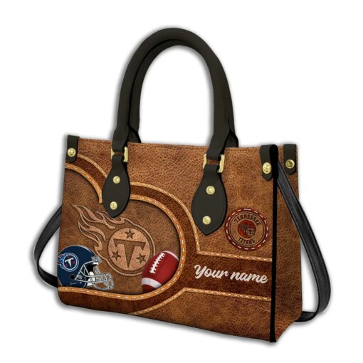 Tennessee Titans Personalized Leather Hand Bag BBLTHB630