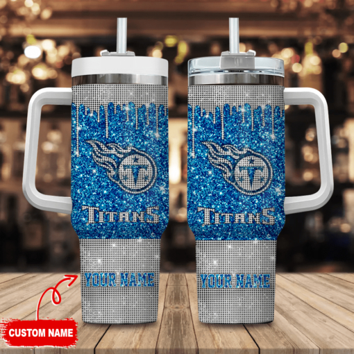 Tennessee Titans Personalized Limited Edition Sport Fan Gift 40oz Tumbler AZC40OZT077