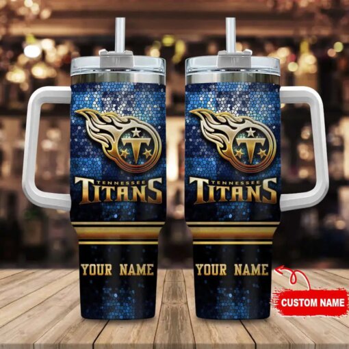 Tennessee Titans Personalized Limited Edition Sport Fan Gift 40oz Tumbler AZC40OZT109