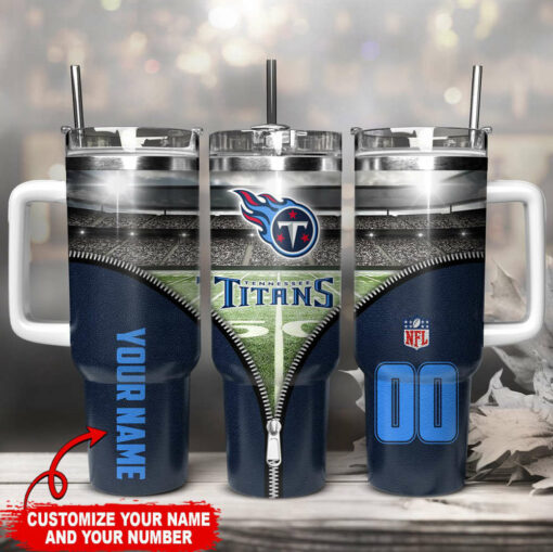 Tennessee Titans Personalized Limited Edition Sport Fan Gift 40oz Tumbler AZC40OZT141