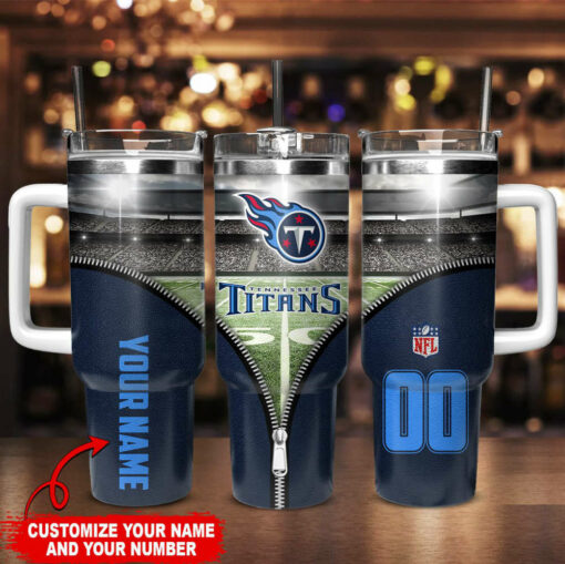 Tennessee Titans Personalized Limited Edition Sport Fan Gift 40oz Tumbler AZC40OZT141