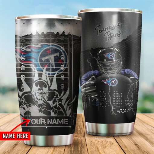 Tennessee Titans Personalized Tumbler BGTUM736