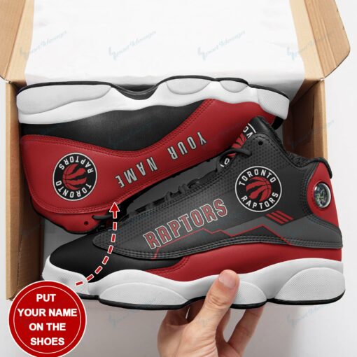 Toronto Raptors Personalized AJD13 Sneakers BG05