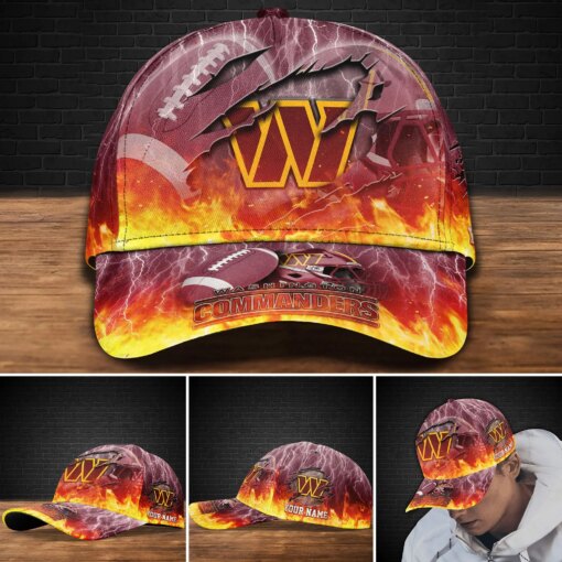 Washington Commanders Personalized Classic Cap BB827