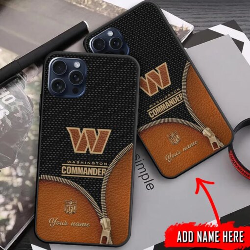 Washington Commanders Personalized Phone Case BGPC237