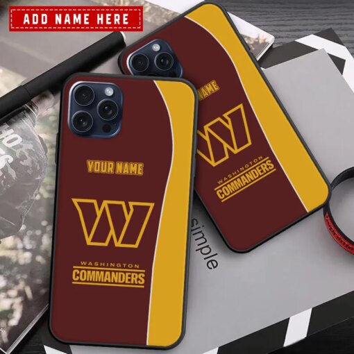 Washington Commanders Personalized Phone Case BGPC247