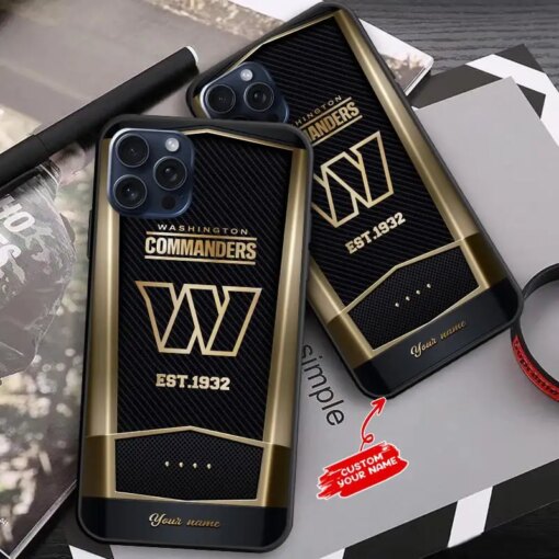 Washington Commanders Personalized Phone Case BGPC770