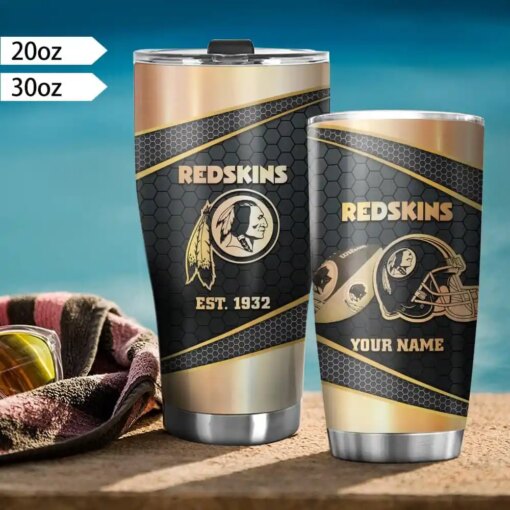 Washington Commanders Personalized Tumbler BG454