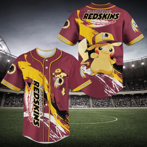 Washington Redskins Baseball Jersey BG690