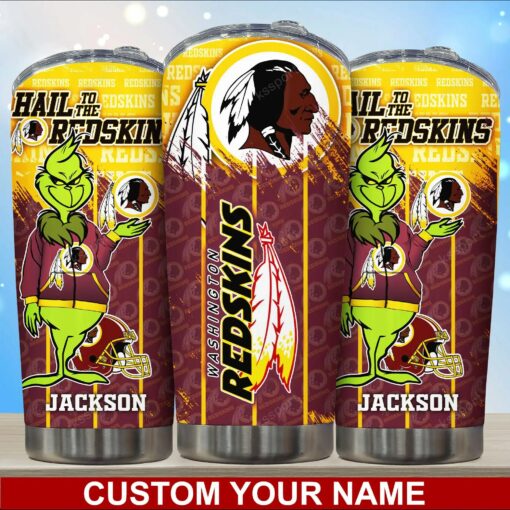 Washington Redskins Personalized Tumbler BG119