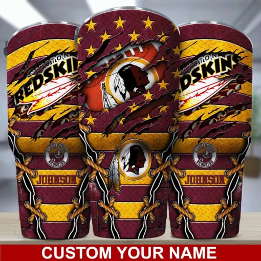 Washington Redskins Personalized Tumbler BG30