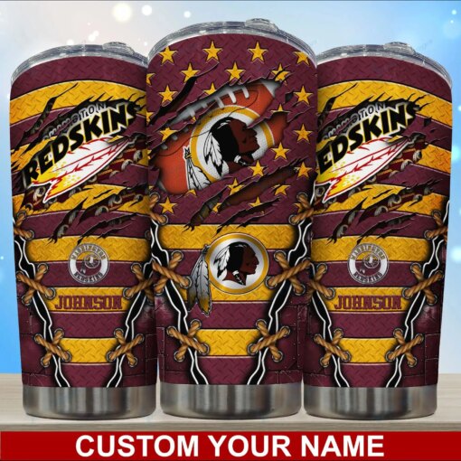 Washington Redskins Personalized Tumbler BG30