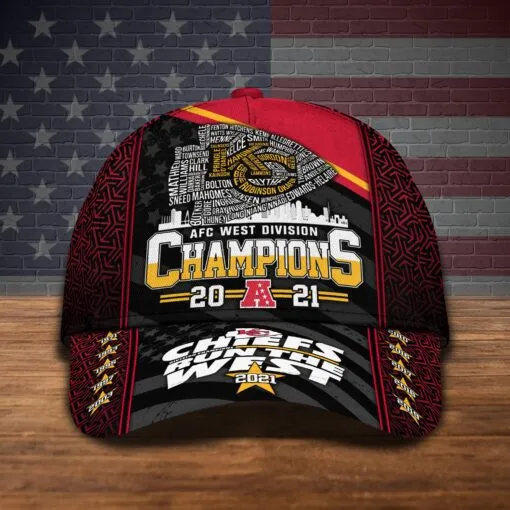 West Division Kansas City Chiefs Champions Classic Cap 283