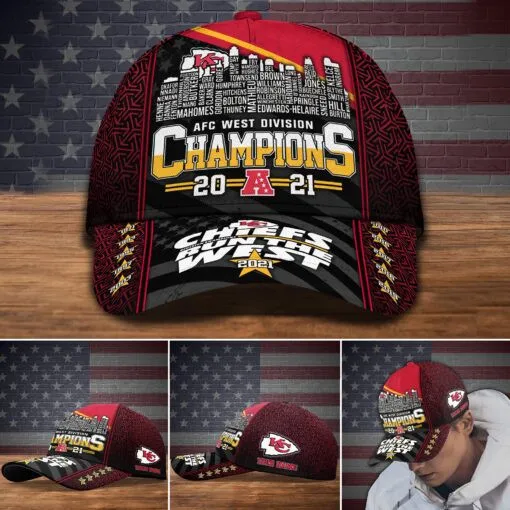 West Division Kansas City Chiefs Champions Classic Cap 284