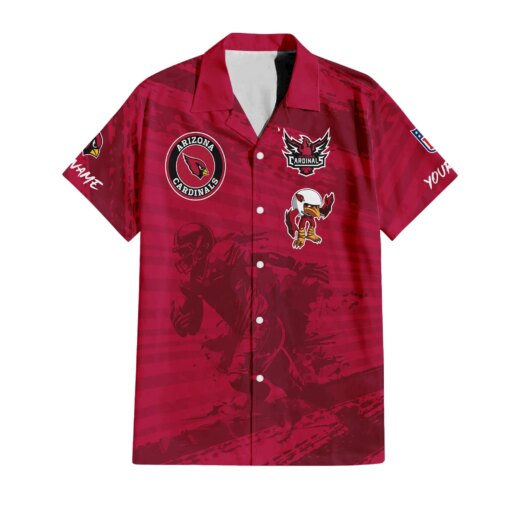 Arizona Cardinals Combo Hawaiian Shirt and Shorts HSAS0017