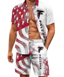 Atlanta Falcons Combo Hawaiian Shirt and Shorts AZBTHWSS000012