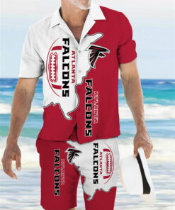 Atlanta Falcons Combo Hawaiian Shirt and Shorts AZBTHWSS000240