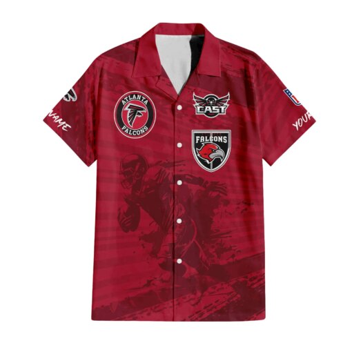 Atlanta Falcons Combo Hawaiian Shirt and Shorts HSAS0013