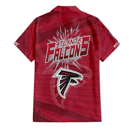 Atlanta Falcons Combo Hawaiian Shirt and Shorts HSAS0013