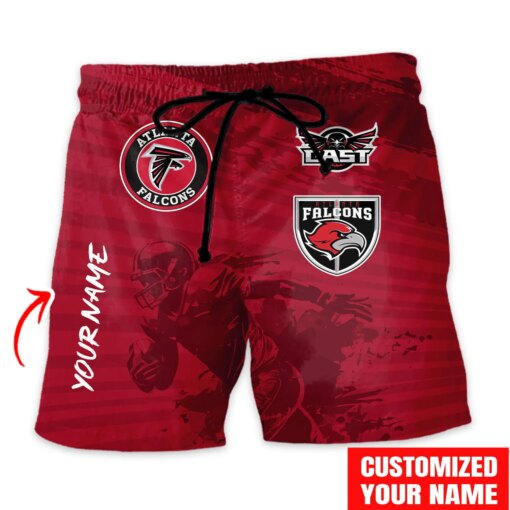 Atlanta Falcons Combo Hawaiian Shirt and Shorts HSAS0013