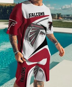 Atlanta Falcons T-shirt and shorts AZTS025