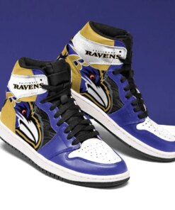 Baltimore Ravens Custom AJ1 Sneaker