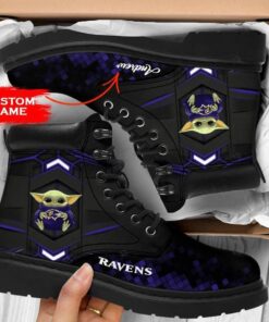 Baltimore Ravens Personalized TBL Boots BG35