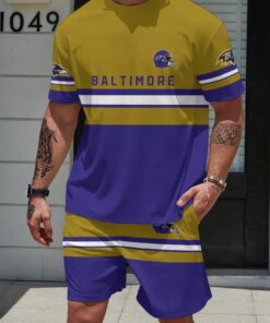 Baltimore Ravens T-shirt and Shorts AZBTTSAS000039