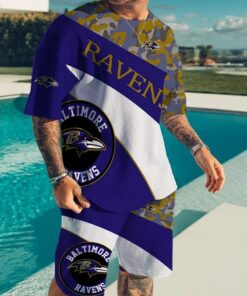 Baltimore Ravens T-shirt and Shorts AZTS243
