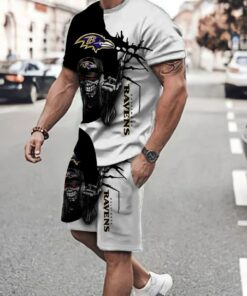 Baltimore Ravens T-shirt and Shorts AZTS254