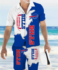 Buffalo Bills Combo Hawaiian Shirt and Shorts AZBTHWSS000154