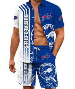 Buffalo Bills Combo Hawaiian Shirt and Shorts AZBTHWSS000157