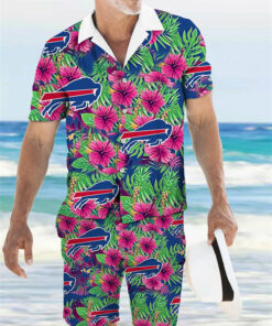 Buffalo Bills Combo Hawaiian Shirt and Shorts AZBTHWSS000160