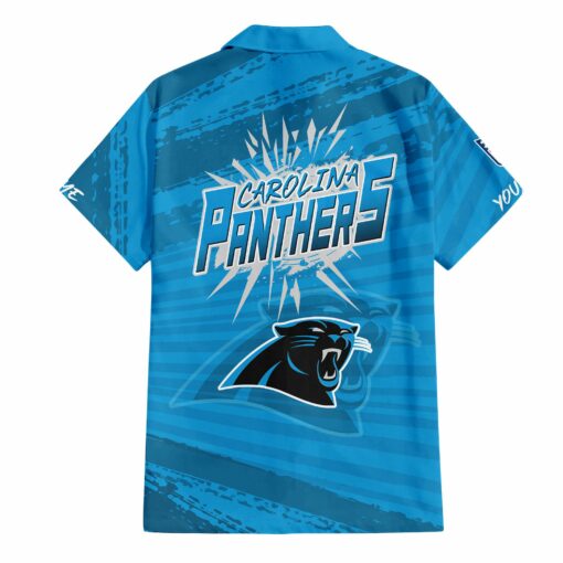 Carolina Panthers Combo Hawaiian Shirt and Shorts HSAS0003