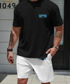 Carolina Panthers T-shirt and Shorts AZBTTSAS000026
